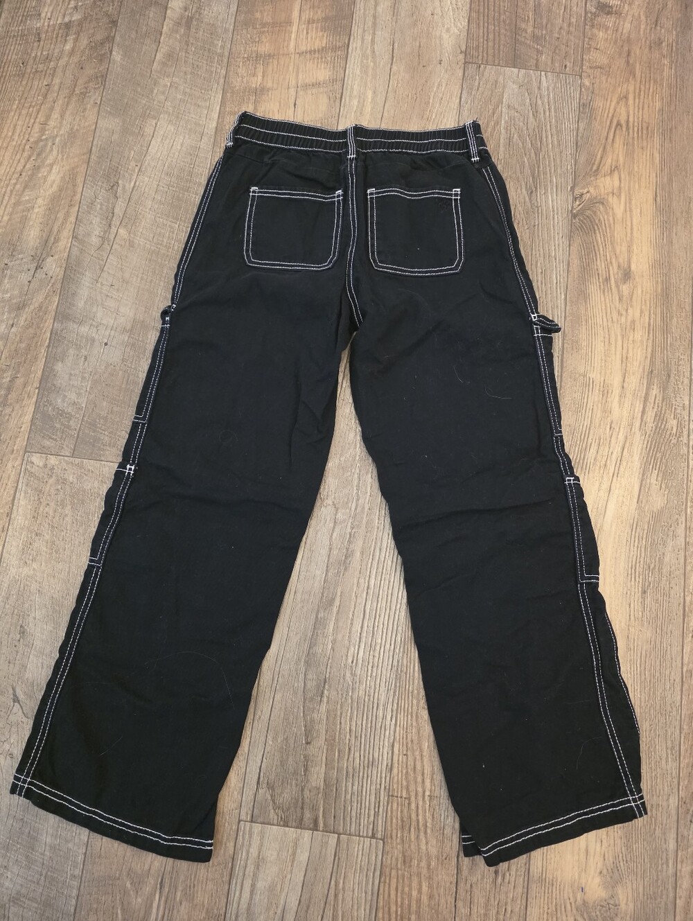 Justice Cargo Pants Sz 12 Girls Vintage Snoopy Y2k Kids - Picture 5 of 5